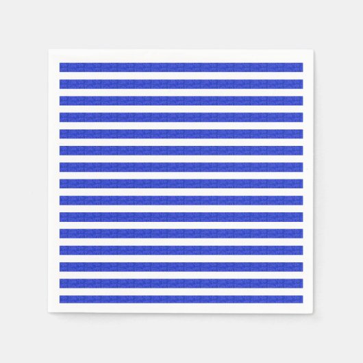 Serviette En Papier Bleu cool (Devant)