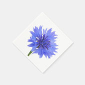 Serviette En Papier bleu cornoptère (Coin)