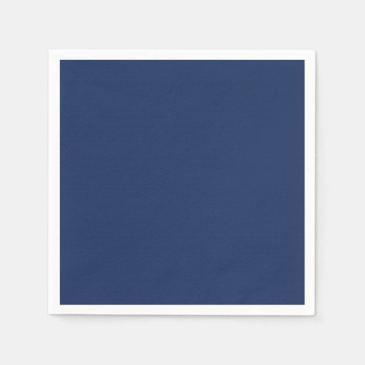 Serviette En Papier Bleu de minuit (Devant)