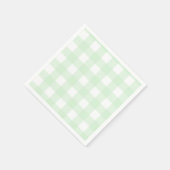 Serviette En Papier Bleu En vichy Baffalo Check (Coin)
