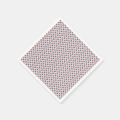 Serviette En Papier Bleu et blanc rouge (Coin)