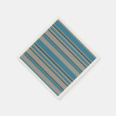 Serviette En Papier Bleu et gris (Coin)