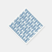 Serviette En Papier Bleu Ginger Jar Lance Blanket (Coin)