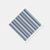 Serviette En Papier Bleu-gris (Coin)