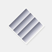 Serviette En Papier Bleu gris rayures (Coin)