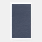 Serviette En Papier Bleu marine (Devant)