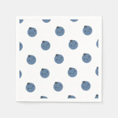 Serviette En Papier Bleu mou (Devant)