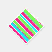Serviette En Papier Bleu rose vert (Coin)