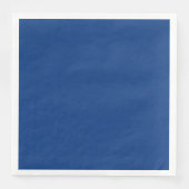 Serviette En Papier Bleu saphir foncé (Devant)