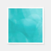 Serviette En Papier bleu turquoise (Devant)