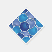 Serviette En Papier Bleuet funky (Coin)