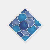 Serviette En Papier Bleuet funky (Coin)