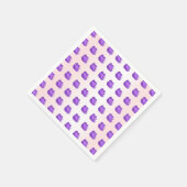 Serviette En Papier Bleurres et crème ITD (Coin)