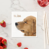 Serviette En Papier Bliss Golden Retriever (En situation)