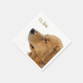 Serviette En Papier Bliss Golden Retriever (Coin)
