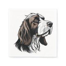 Bloodhound dog portrait