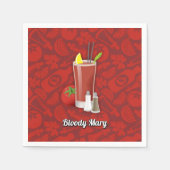 Serviette En Papier Bloody Mary (Devant)