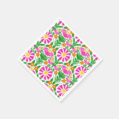 Serviette En Papier Blooming Bright Party Napkins (Coin)