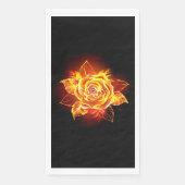 Serviette En Papier Blooming Fire Rose (Devant)
