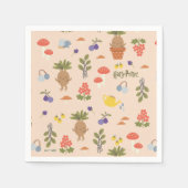 Serviette En Papier Blooms magiques Mandrake Motif (Devant)
