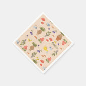 Serviette En Papier Blooms magiques Mandrake Motif (Coin)