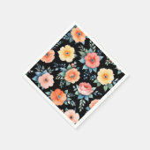 Serviette En Papier Bloomscape Nocturne (Coin)