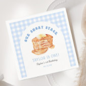 Serviette En Papier Blue Boy Pancake Petit déjeuner 1ère fête d'annive