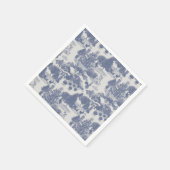 Serviette En Papier Blue Christmas Winter Wonderland (Coin)