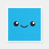 Serviette En Papier Blue Cutie (Devant)