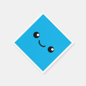 Serviette En Papier Blue Cutie (Coin)