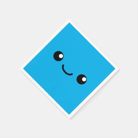 Serviette En Papier Blue Cutie (Coin)