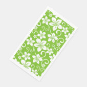SERVIETTE EN PAPIER BLUE HAWAII (LIME) (Coin)