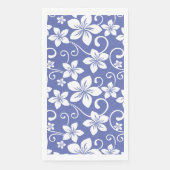 SERVIETTE EN PAPIER BLUE HAWAII (PERIWINKLE) (Devant)
