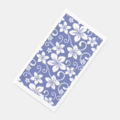 SERVIETTE EN PAPIER BLUE HAWAII (PERIWINKLE) (Coin)
