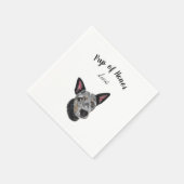 Serviette En Papier Blue Heeler Cocktail Napkins (Coin)