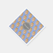 Serviette En Papier Blue I love Hamsters Hamster Motif (Coin)