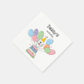 Serviette En Papier Blue Merle Sheepadoodle Anniversaire papier de fêt (Coin)