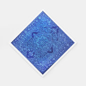 Serviette En Papier Blue Persian carpet  look - Tabris (Coin)