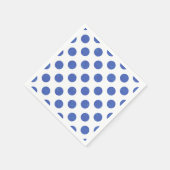 Serviette En Papier Blue Polka Dot (Coin)