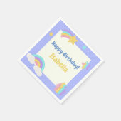 Serviette En Papier Blue Pop It Fidget Anniversaire (Coin)