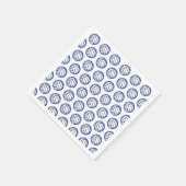 Serviette En Papier Blue Volleyball Party (Coin)