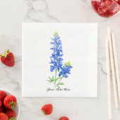 Serviette En Papier Bluebonnet (En situation)
