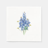 Serviette En Papier Bluebonnets (Devant)