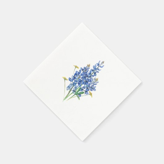 Serviette En Papier Bluebonnets (Coin)