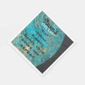 Serviette En Papier BM Bat Bar Mitzvah Space Out Napkins (Coin)