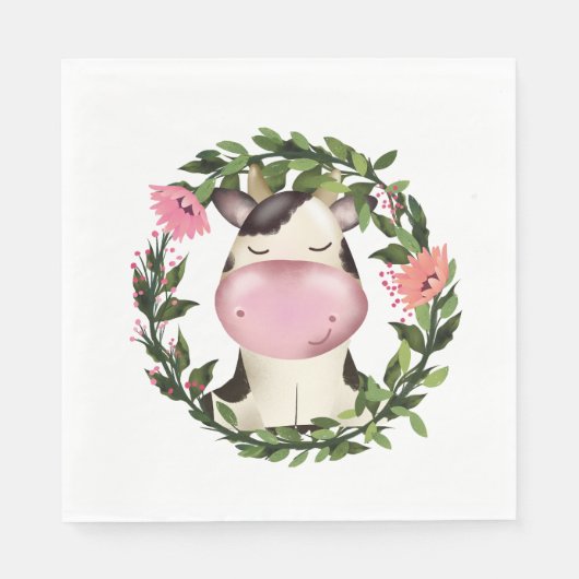 Serviette En Papier Bo Bovine (Devant)