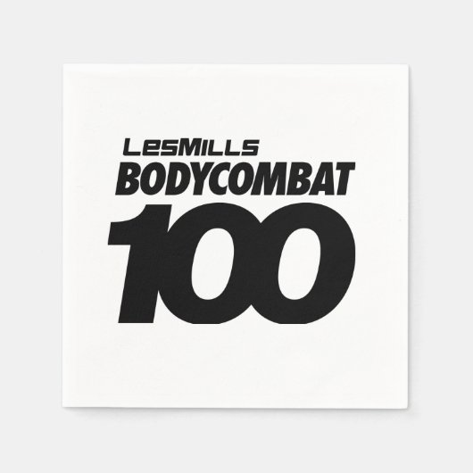 Serviette En Papier BODYCOMBAT 100 Cocktail serviettes (Devant)