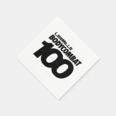 Serviette En Papier BODYCOMBAT 100 Cocktail serviettes (Coin)