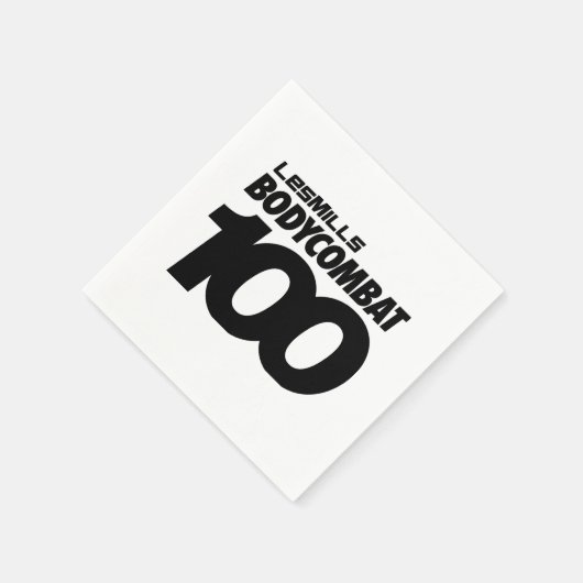 Serviette En Papier BODYCOMBAT 100 Cocktail serviettes (Coin)