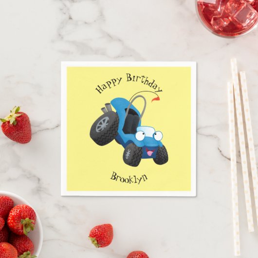 Serviette En Papier Boggy dune mignonne hors route (En situation)